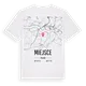 Miejsce karta t-shirt