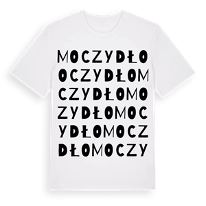 Moczydło ordlek t-shirt – ekologisk bomull t-shirt från Pinshirt