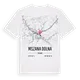 Mszana Dolna karta t-shirt
