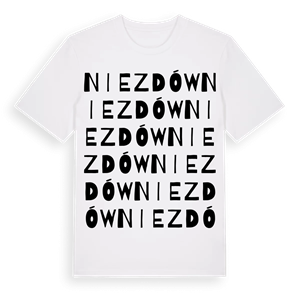 Niezdów ordlek t-shirt – ekologisk bomull t-shirt från Pinshirt
