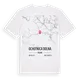 Ochotnica Dolna karta t-shirt