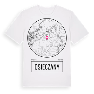 Osieczany t-shirt – ekologisk bomull t-shirt från Pinshirt