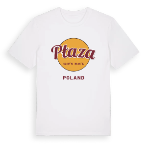 Płaza cirkel t-shirt – ekologisk bomull t-shirt från Pinshirt