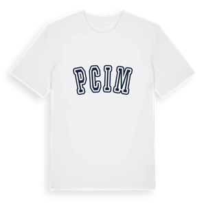 Pcim college t-shirt – ekologisk bomull t-shirt från Pinshirt