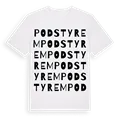 Pod Styrem ordlek t-shirt