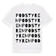 Pod Styrem ordlek t-shirt