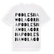 Podleśna Wola Górna ordlek t-shirt