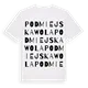 Podmiejska Wola ordlek t-shirt