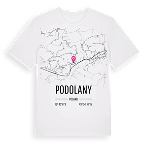 Podolany karta t-shirt – ekologisk bomull t-shirt från Pinshirt