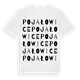 Pojałowice ordlek t-shirt