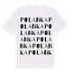 Polanka ordlek t-shirt
