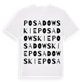 Posadowskie ordlek t-shirt