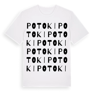 Potoki ordlek t-shirt – ekologisk bomull t-shirt från Pinshirt