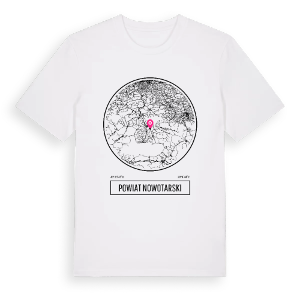 powiat nowotarski t-shirt – ekologisk bomull t-shirt från Pinshirt