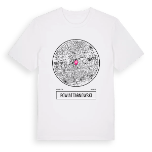 powiat tarnowski t-shirt – ekologisk bomull t-shirt från Pinshirt