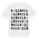 Raszówek ordlek t-shirt