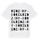 Rędziny-Borek ordlek t-shirt