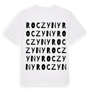 Roczyny ordlek t-shirt – ekologisk bomull t-shirt från Pinshirt
