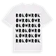Roków ordlek t-shirt