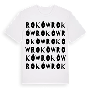 Roków ordlek t-shirt – ekologisk bomull t-shirt från Pinshirt