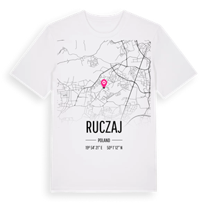 Ruczaj karta t-shirt – ekologisk bomull t-shirt från Pinshirt