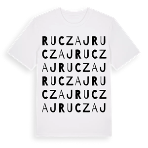 Ruczaj ordlek t-shirt – ekologisk bomull t-shirt från Pinshirt