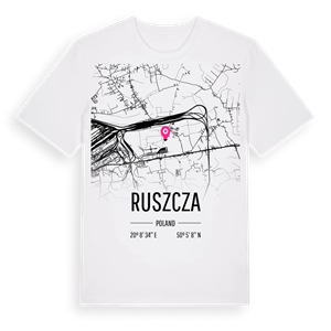 Ruszcza karta t-shirt – ekologisk bomull t-shirt från Pinshirt