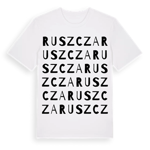 Ruszcza ordlek t-shirt – ekologisk bomull t-shirt från Pinshirt