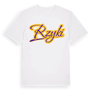 Rzyki baseball t-shirt – ekologisk bomull t-shirt från Pinshirt