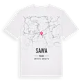 Sawa karta t-shirt