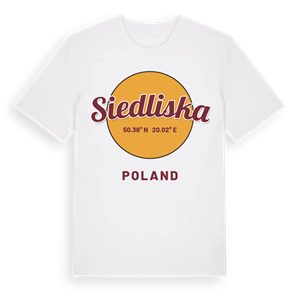 Siedliska cirkel t-shirt – ekologisk bomull t-shirt från Pinshirt