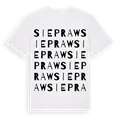 Siepraw ordlek t-shirt