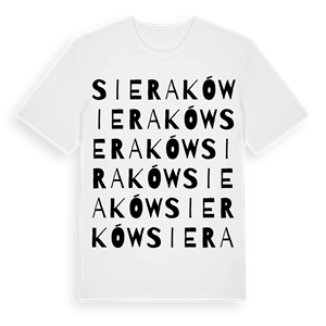 Sieraków ordlek t-shirt – ekologisk bomull t-shirt från Pinshirt