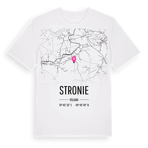 Stronie karta t-shirt – ekologisk bomull t-shirt från Pinshirt