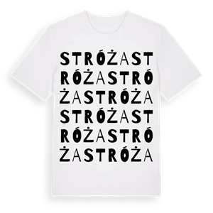 Stróża ordlek t-shirt – ekologisk bomull t-shirt från Pinshirt