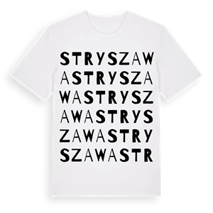 Stryszawa ordlek t-shirt – ekologisk bomull t-shirt från Pinshirt