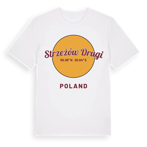 Strzeżów Drugi cirkel t-shirt – ekologisk bomull t-shirt från Pinshirt
