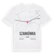 Szarkówka karta t-shirt