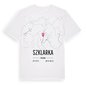 Szklarka karta t-shirt – ekologisk bomull t-shirt från Pinshirt