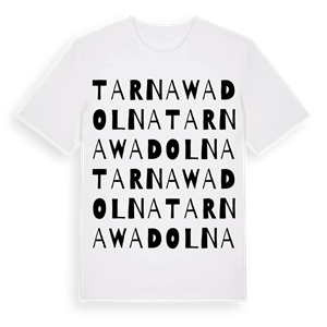 Tarnawa Dolna ordlek t-shirt – ekologisk bomull t-shirt från Pinshirt