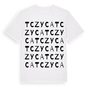 Tczyca ordlek t-shirt – ekologisk bomull t-shirt från Pinshirt