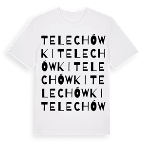 Telechówki ordlek t-shirt – ekologisk bomull t-shirt från Pinshirt