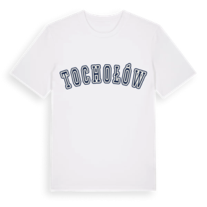 Tochołów college t-shirt – ekologisk bomull t-shirt från Pinshirt