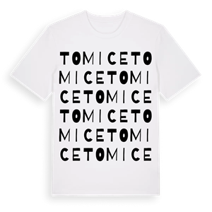 Tomice ordlek t-shirt – ekologisk bomull t-shirt från Pinshirt