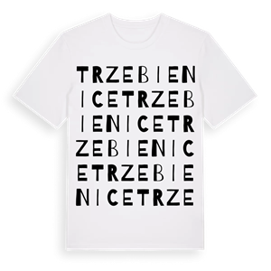 Trzebienice ordlek t-shirt – ekologisk bomull t-shirt från Pinshirt