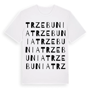 Trzebunia ordlek t-shirt – ekologisk bomull t-shirt från Pinshirt