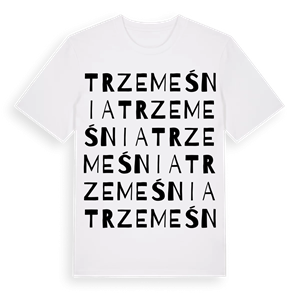 Trzemeśnia ordlek t-shirt – ekologisk bomull t-shirt från Pinshirt