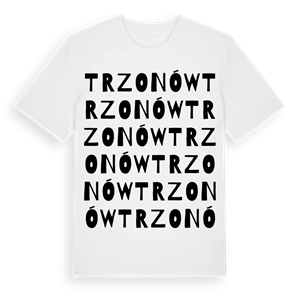 Trzonów ordlek t-shirt – ekologisk bomull t-shirt från Pinshirt