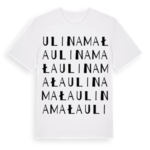 Ulina Mała ordlek t-shirt – ekologisk bomull t-shirt från Pinshirt