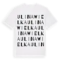 Ulina Wielka ordlek t-shirt